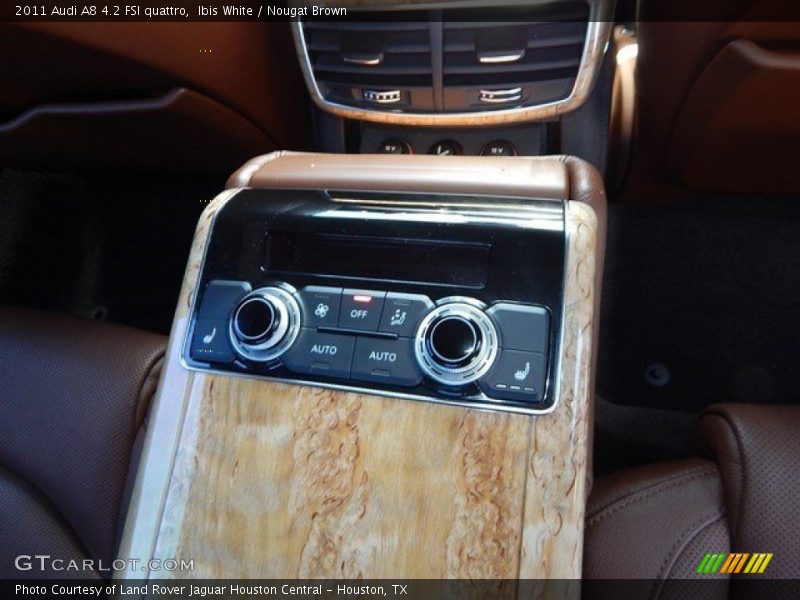 Ibis White / Nougat Brown 2011 Audi A8 4.2 FSI quattro