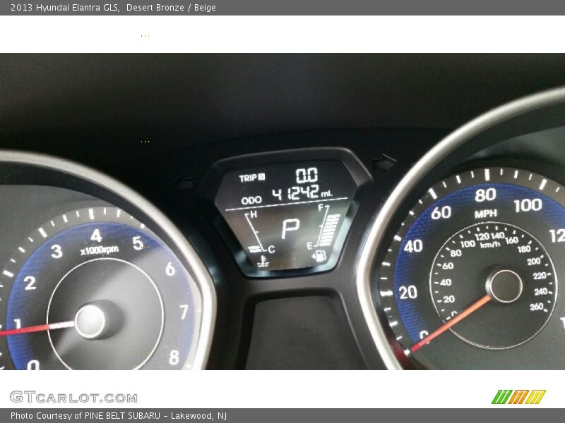 Desert Bronze / Beige 2013 Hyundai Elantra GLS