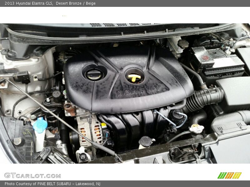 Desert Bronze / Beige 2013 Hyundai Elantra GLS