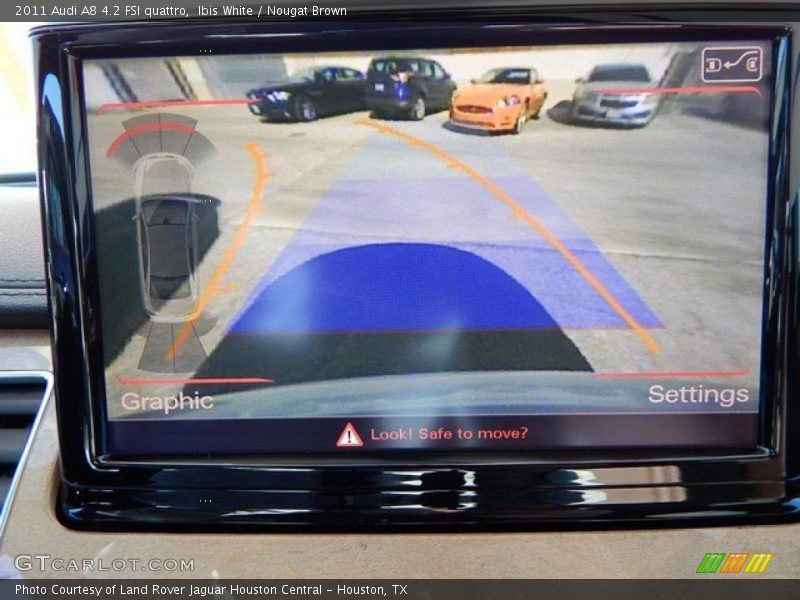 Ibis White / Nougat Brown 2011 Audi A8 4.2 FSI quattro