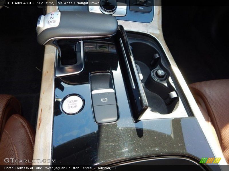 Ibis White / Nougat Brown 2011 Audi A8 4.2 FSI quattro