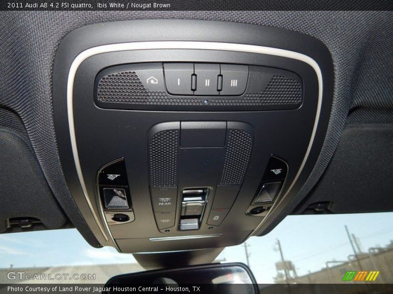 Ibis White / Nougat Brown 2011 Audi A8 4.2 FSI quattro