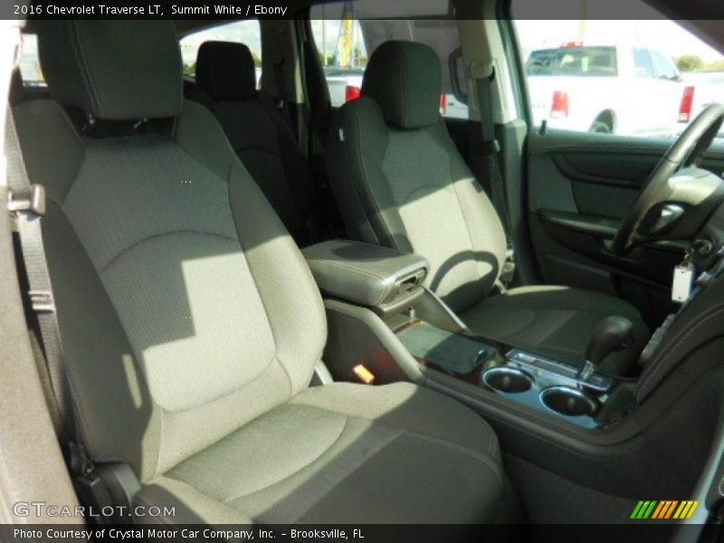 Summit White / Ebony 2016 Chevrolet Traverse LT