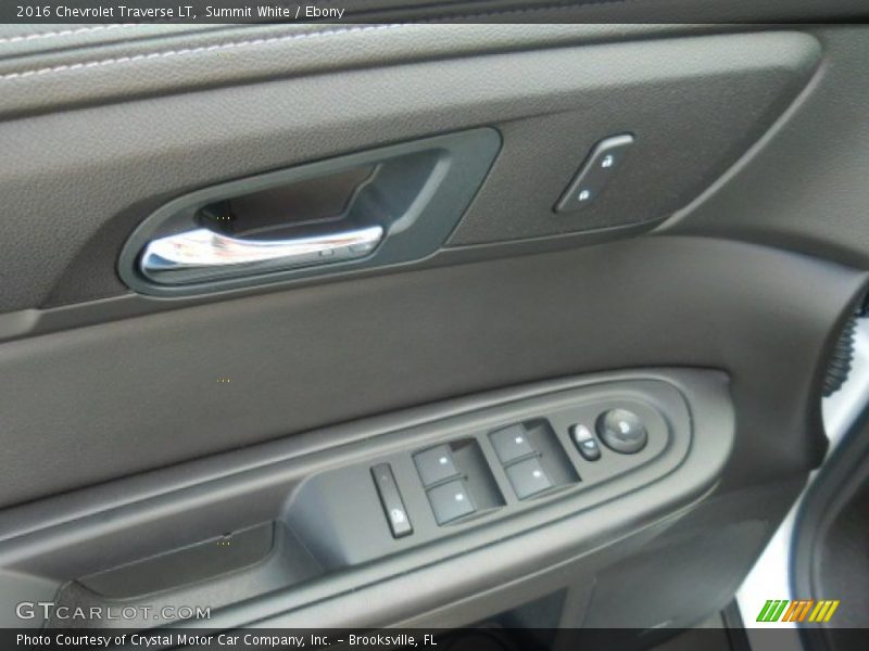 Summit White / Ebony 2016 Chevrolet Traverse LT