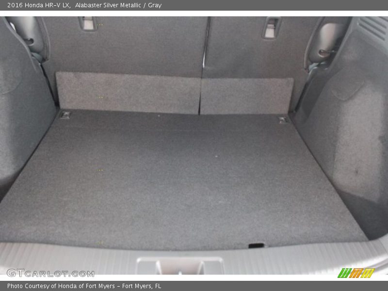 Alabaster Silver Metallic / Gray 2016 Honda HR-V LX