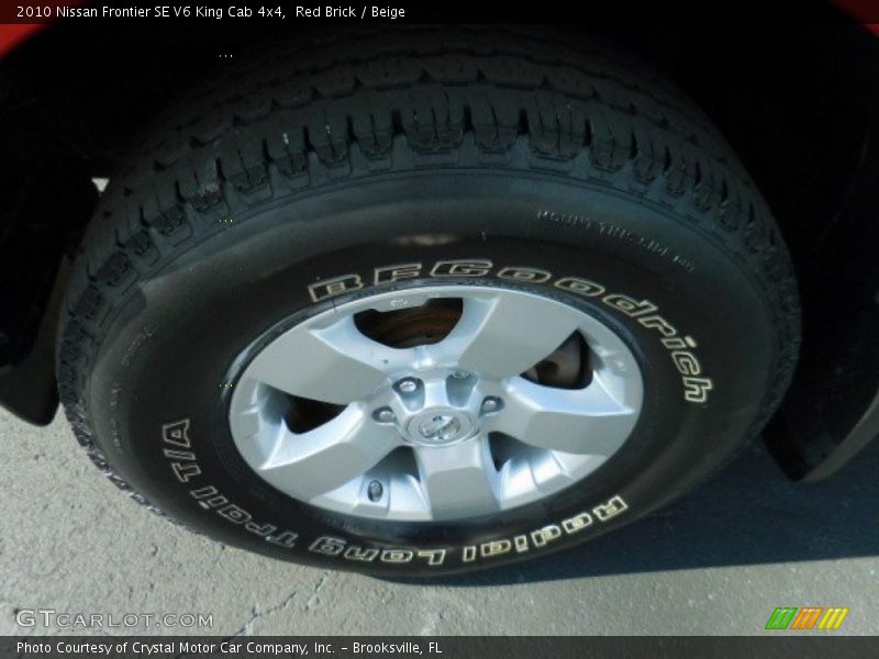 Red Brick / Beige 2010 Nissan Frontier SE V6 King Cab 4x4
