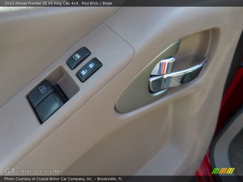 Red Brick / Beige 2010 Nissan Frontier SE V6 King Cab 4x4