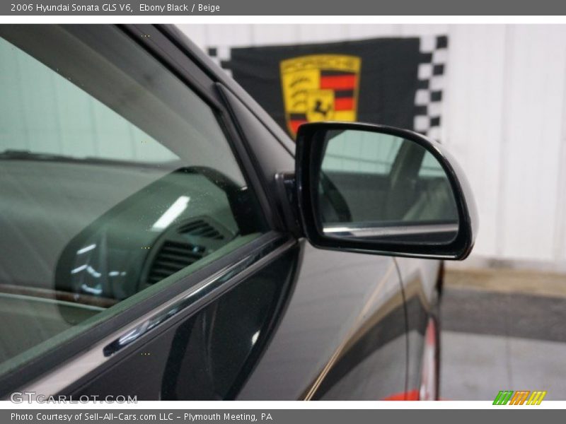 Ebony Black / Beige 2006 Hyundai Sonata GLS V6