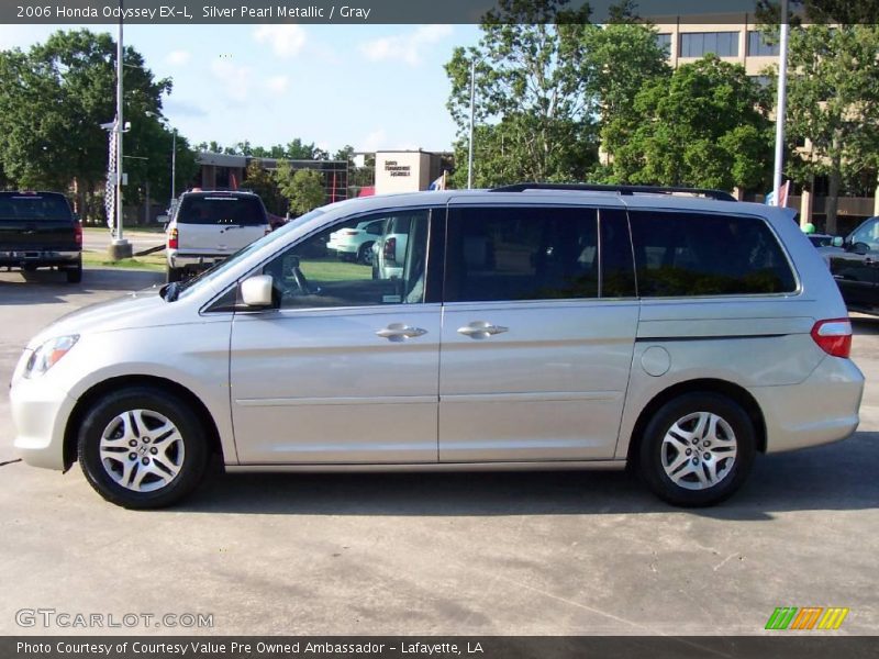 Silver Pearl Metallic / Gray 2006 Honda Odyssey EX-L