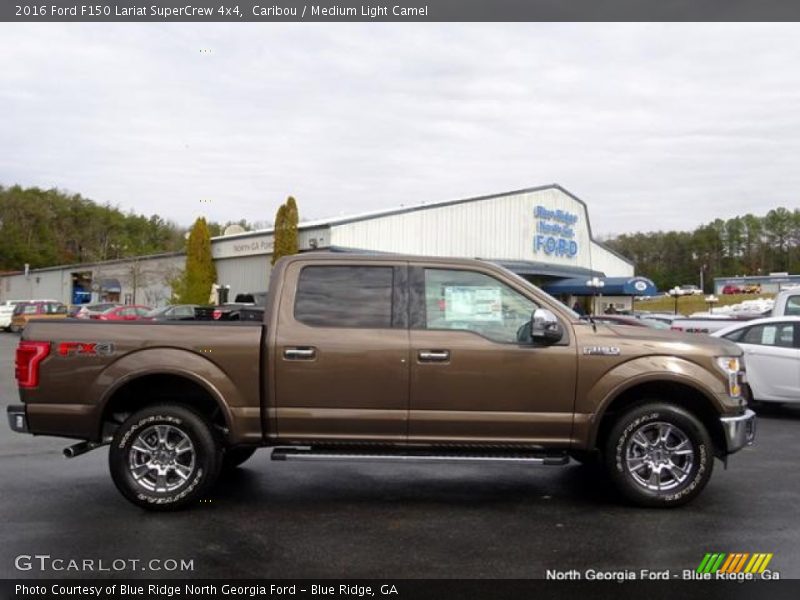 Caribou / Medium Light Camel 2016 Ford F150 Lariat SuperCrew 4x4