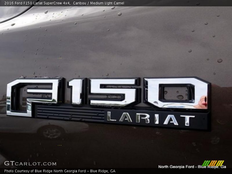 Caribou / Medium Light Camel 2016 Ford F150 Lariat SuperCrew 4x4