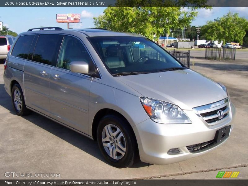 Silver Pearl Metallic / Gray 2006 Honda Odyssey EX-L