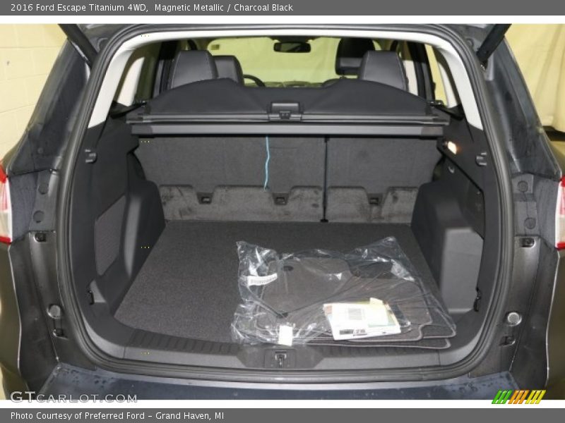 Magnetic Metallic / Charcoal Black 2016 Ford Escape Titanium 4WD