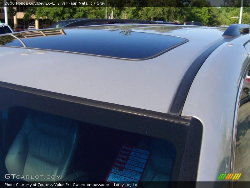 Silver Pearl Metallic / Gray 2006 Honda Odyssey EX-L