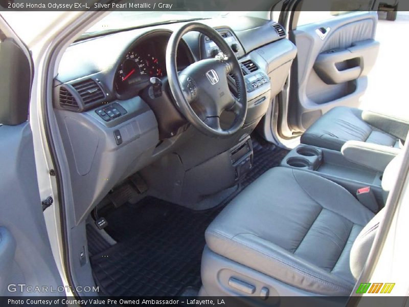 Silver Pearl Metallic / Gray 2006 Honda Odyssey EX-L