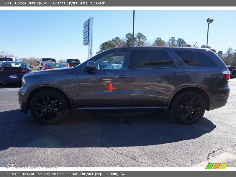 Granite Crystal Metallic / Black 2013 Dodge Durango SXT