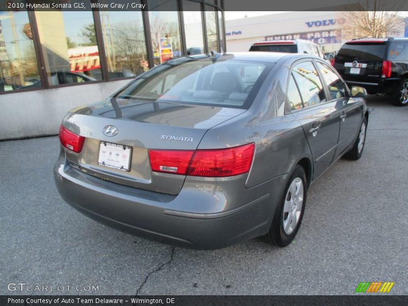Willow Gray / Gray 2010 Hyundai Sonata GLS