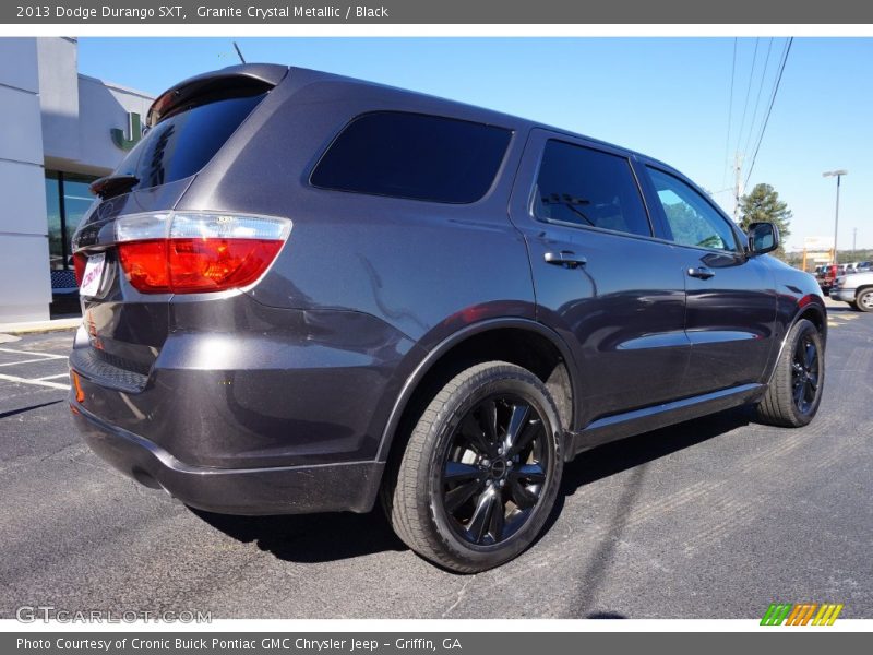 Granite Crystal Metallic / Black 2013 Dodge Durango SXT