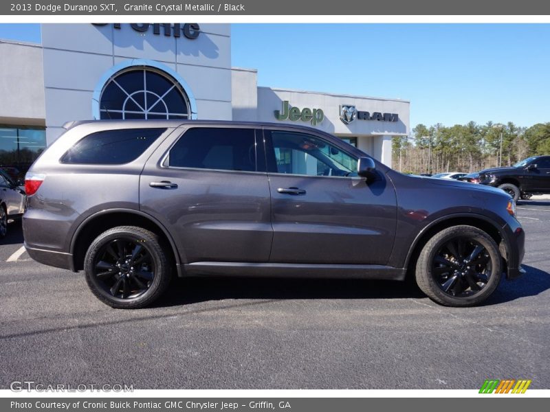 Granite Crystal Metallic / Black 2013 Dodge Durango SXT