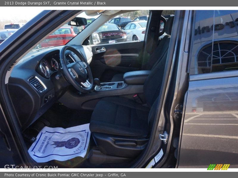 Granite Crystal Metallic / Black 2013 Dodge Durango SXT