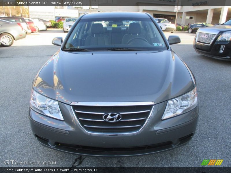 Willow Gray / Gray 2010 Hyundai Sonata GLS