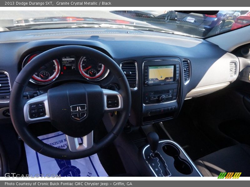 Granite Crystal Metallic / Black 2013 Dodge Durango SXT