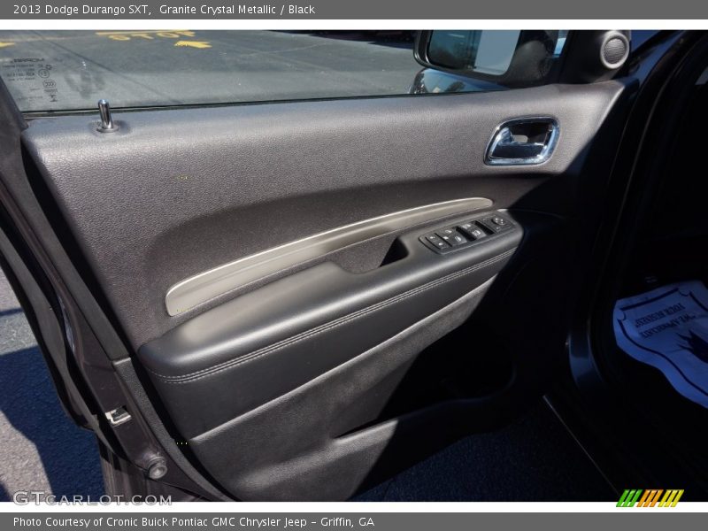 Granite Crystal Metallic / Black 2013 Dodge Durango SXT