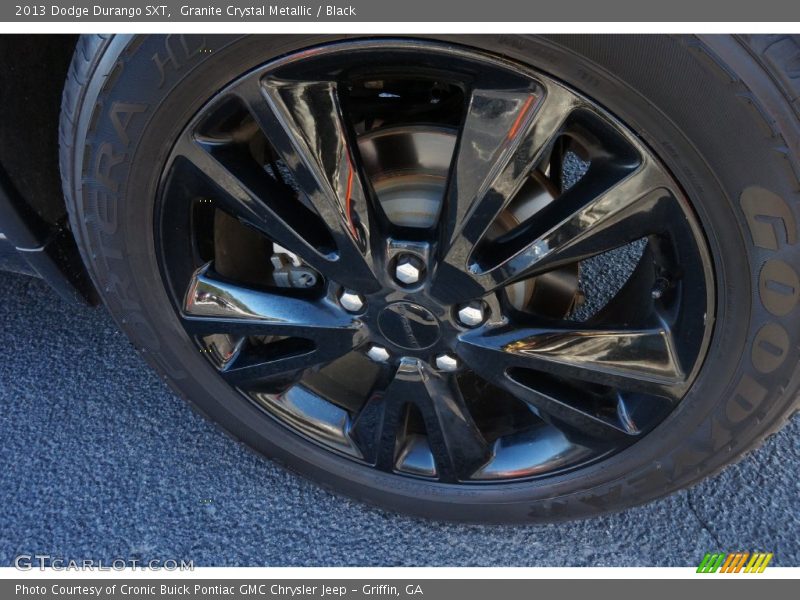 Granite Crystal Metallic / Black 2013 Dodge Durango SXT