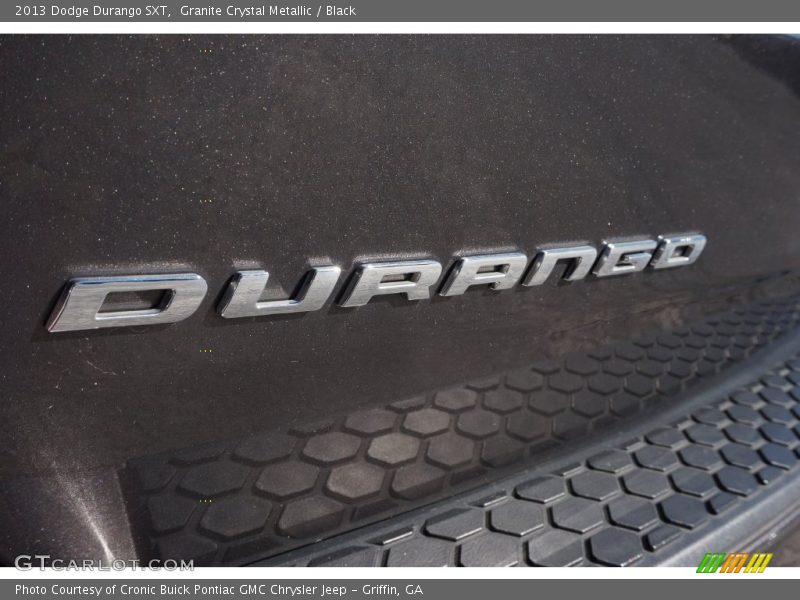 Granite Crystal Metallic / Black 2013 Dodge Durango SXT