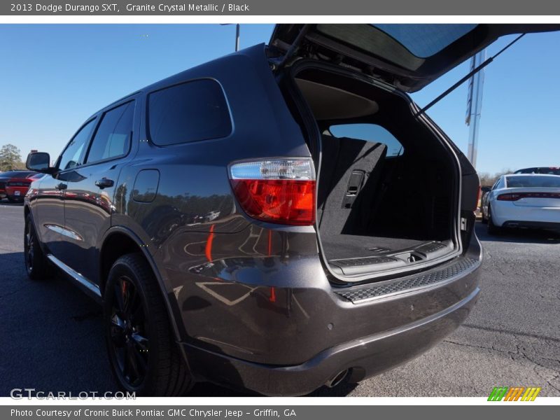 Granite Crystal Metallic / Black 2013 Dodge Durango SXT