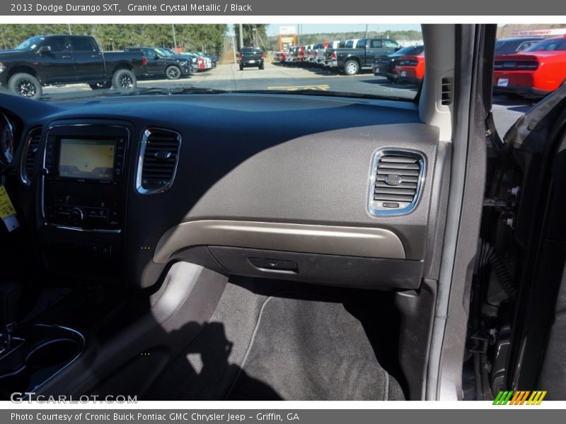 Granite Crystal Metallic / Black 2013 Dodge Durango SXT