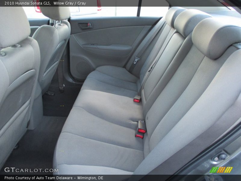 Willow Gray / Gray 2010 Hyundai Sonata GLS
