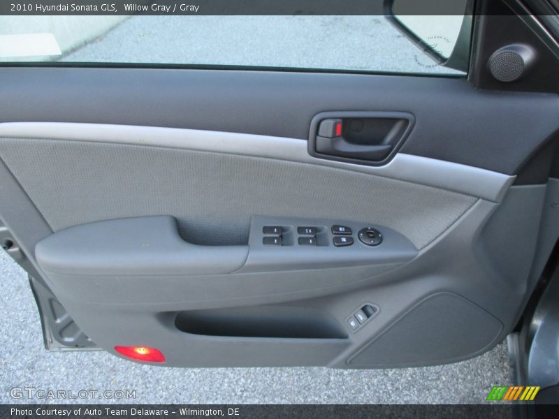 Willow Gray / Gray 2010 Hyundai Sonata GLS