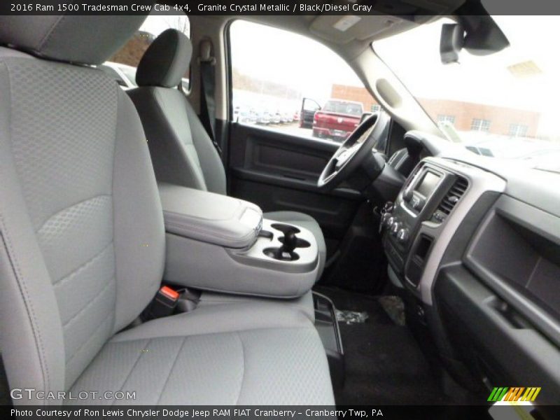 Granite Crystal Metallic / Black/Diesel Gray 2016 Ram 1500 Tradesman Crew Cab 4x4