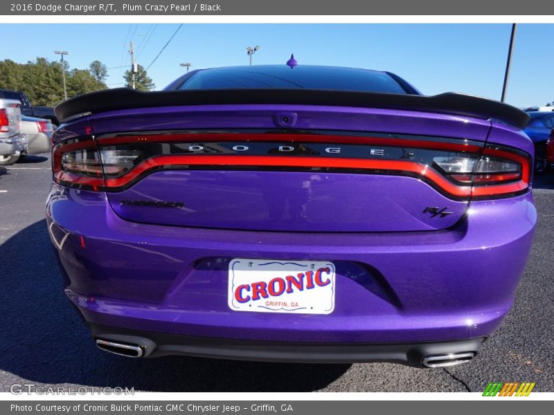 Plum Crazy Pearl / Black 2016 Dodge Charger R/T