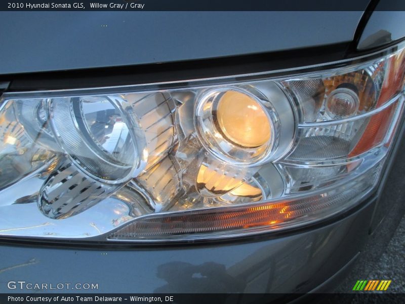 Willow Gray / Gray 2010 Hyundai Sonata GLS