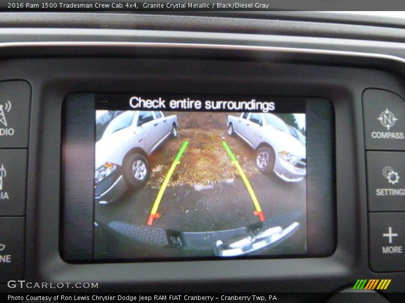Granite Crystal Metallic / Black/Diesel Gray 2016 Ram 1500 Tradesman Crew Cab 4x4