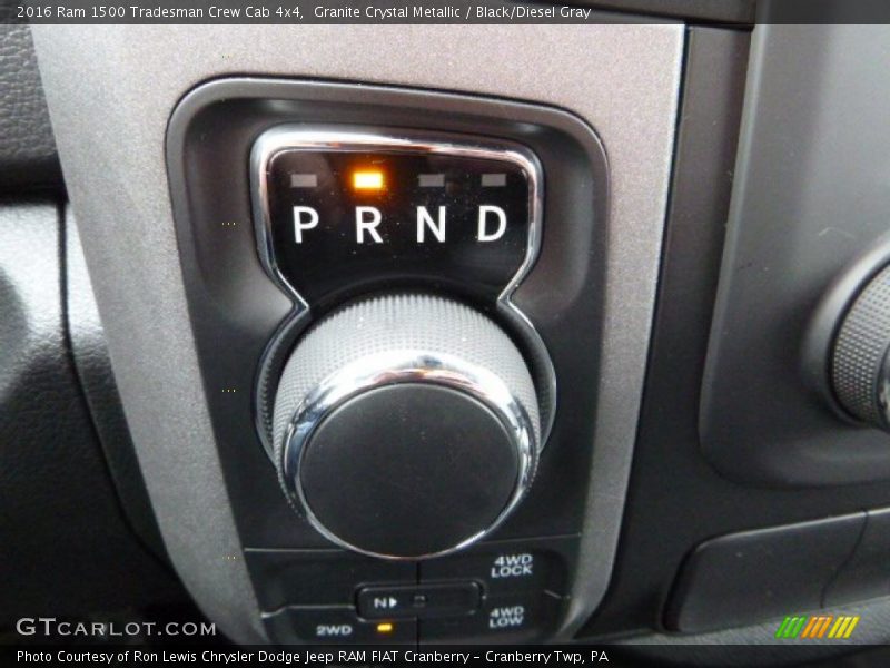 Granite Crystal Metallic / Black/Diesel Gray 2016 Ram 1500 Tradesman Crew Cab 4x4