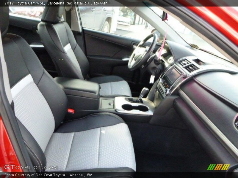 Barcelona Red Metallic / Black/Ash 2012 Toyota Camry SE