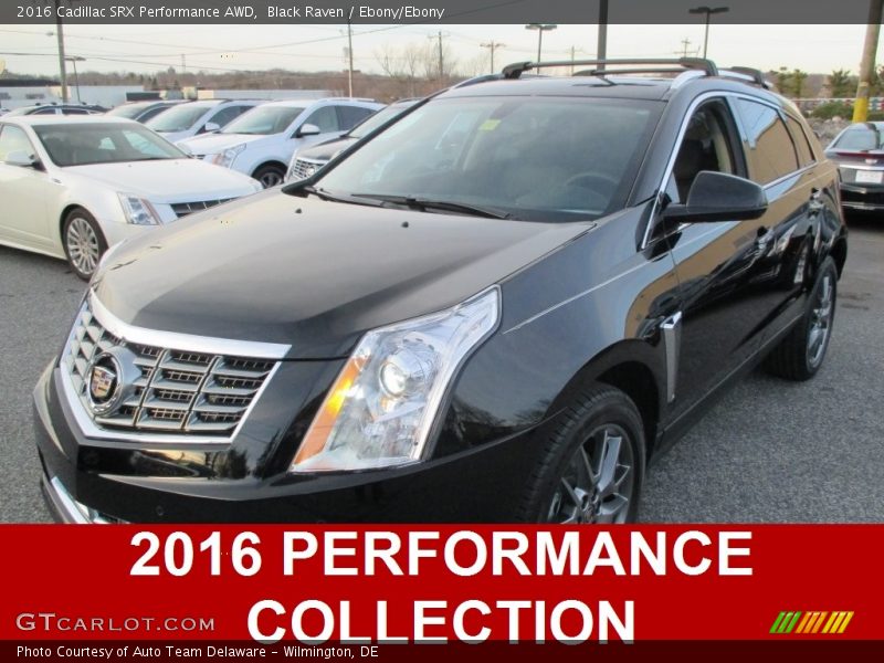 Black Raven / Ebony/Ebony 2016 Cadillac SRX Performance AWD