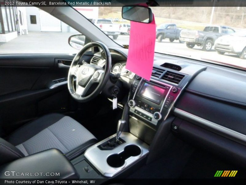 Barcelona Red Metallic / Black/Ash 2012 Toyota Camry SE