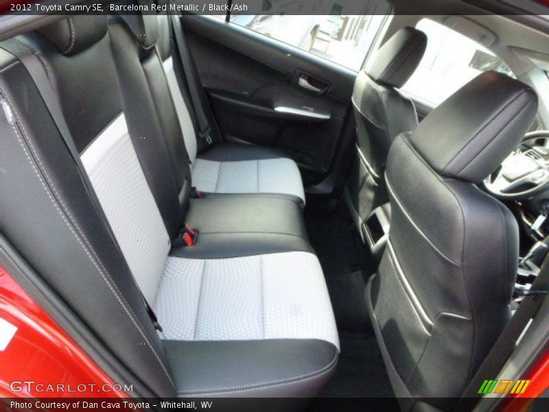 Barcelona Red Metallic / Black/Ash 2012 Toyota Camry SE
