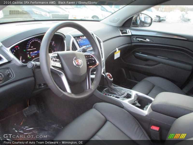 Black Raven / Ebony/Ebony 2016 Cadillac SRX Performance AWD