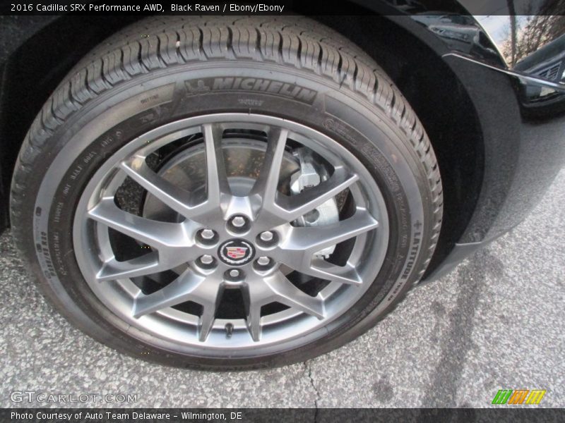 Black Raven / Ebony/Ebony 2016 Cadillac SRX Performance AWD