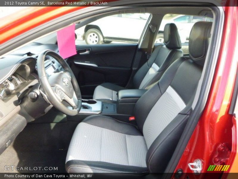 Barcelona Red Metallic / Black/Ash 2012 Toyota Camry SE