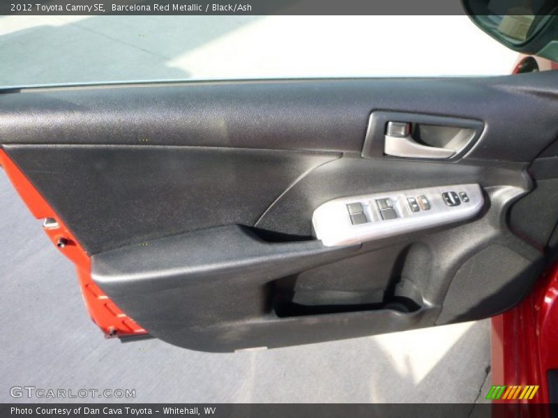 Barcelona Red Metallic / Black/Ash 2012 Toyota Camry SE