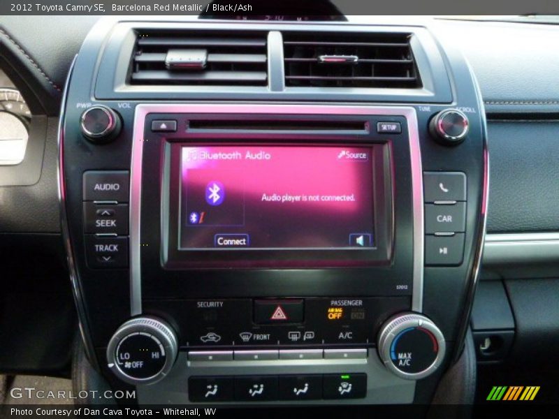 Barcelona Red Metallic / Black/Ash 2012 Toyota Camry SE