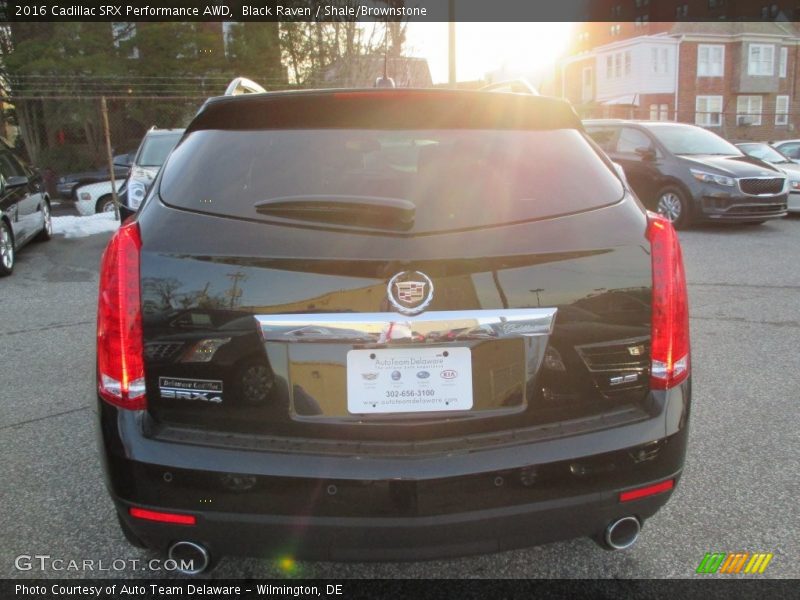 Black Raven / Shale/Brownstone 2016 Cadillac SRX Performance AWD