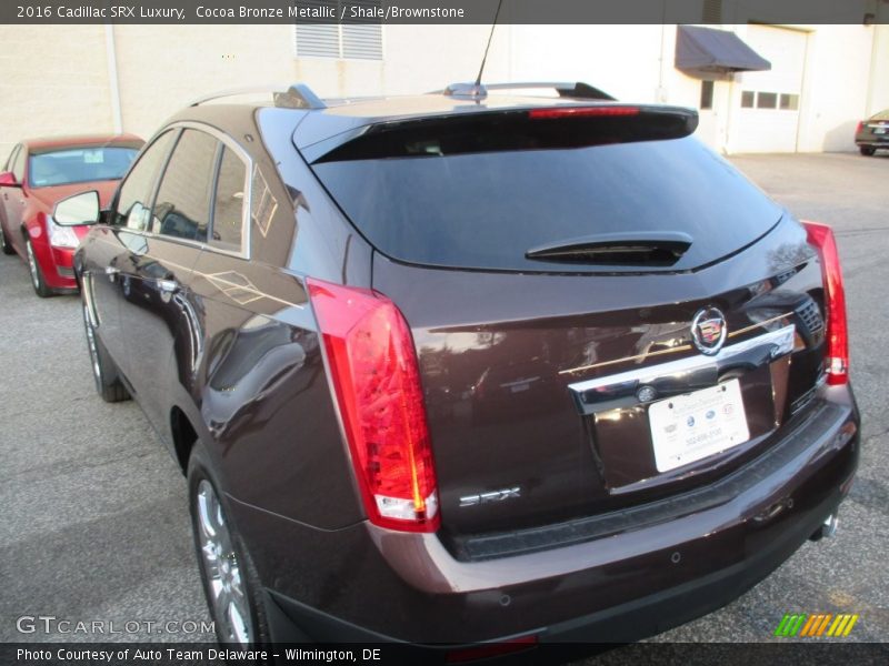 Cocoa Bronze Metallic / Shale/Brownstone 2016 Cadillac SRX Luxury