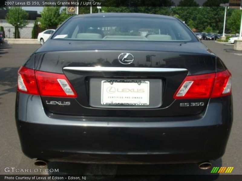 Smokey Granite Mica / Light Gray 2007 Lexus ES 350